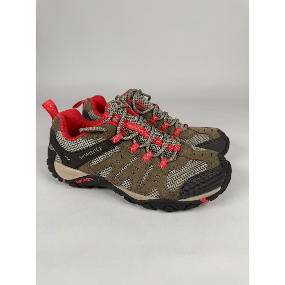 Merrell‎ Accentor Hiking Shoes Women 10 Brindle Cayenne J276140C Trail Sneakers
